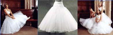 3 bridal petticoats picture